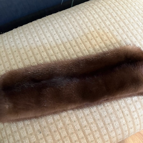 EUC GENUINE MINK HEAD BAND -vELVET LINED - Picture 8 of 8